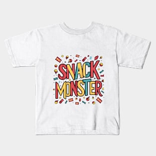 SNACK MONSTER Kids T-Shirt